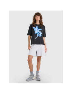 T-shirt oversize z nadrukiem damski  4f 4frss25ttshf2747-20s 2