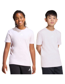 Koszulka dla dzieci adidas essentials fioletowa ks0405