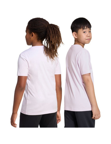 Koszulka dla dzieci adidas essentials fioletowa ks0405