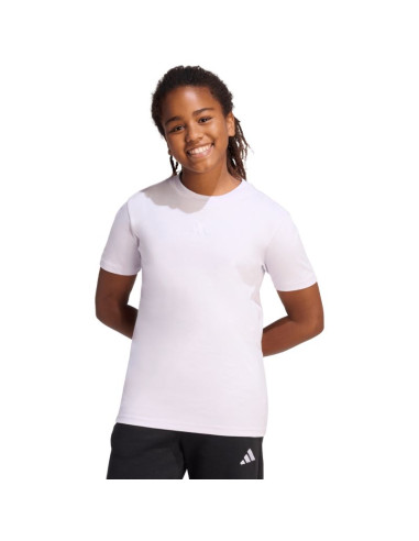 Koszulka dla dzieci adidas essentials fioletowa ks0405