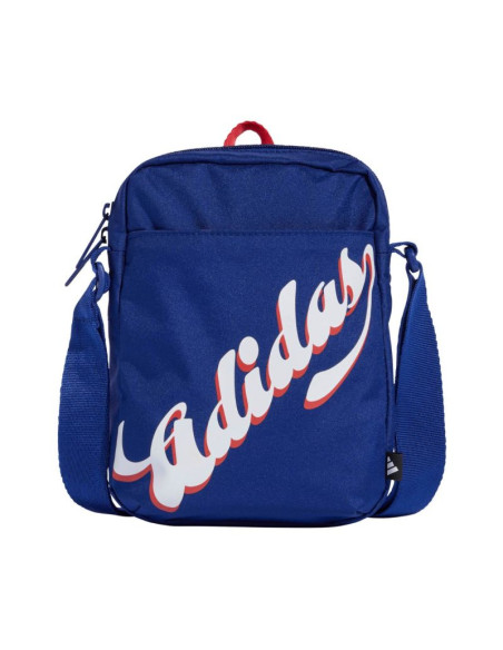 Torebka adidas tiro graphic organizer niebieska ke3774