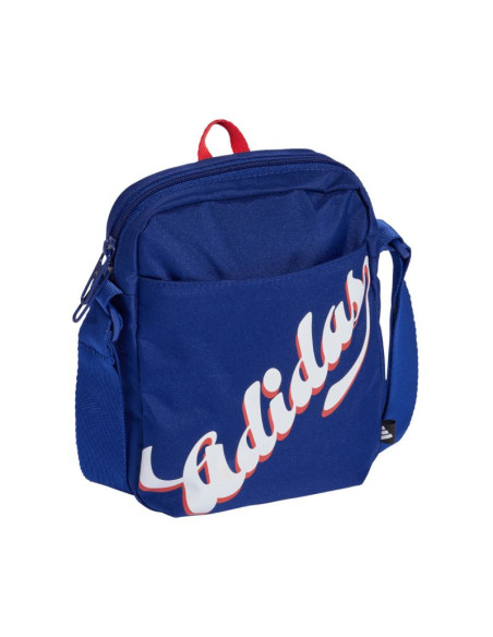Torebka adidas tiro graphic organizer niebieska ke3774