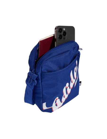 Torebka adidas tiro graphic organizer niebieska ke3774