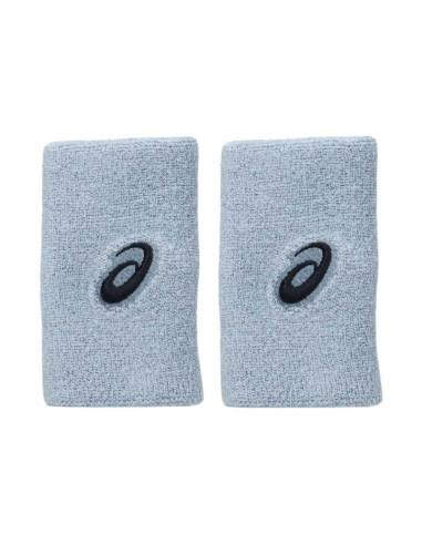 Frotka na rękę asics wrist band  long 2 szt. błękitne 3043a142 400
