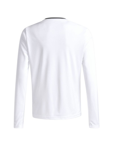 Koszulka dla dzieci adidas entrada 26 long sleeve jersey biała kf5874