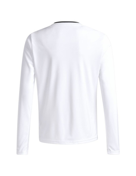 Koszulka dla dzieci adidas entrada 26 long sleeve jersey biała kf5874