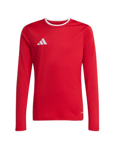 Koszulka dla dzieci adidas entrada 26 long sleeve jersey czerwona kf5878