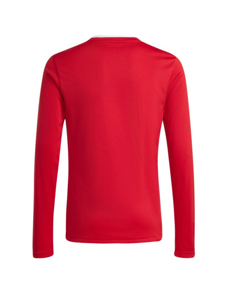 Koszulka dla dzieci adidas entrada 26 long sleeve jersey czerwona kf5878