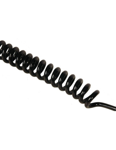 Linka zabezpieczająca do deski enero sup 9 czarna spiralna 275 cm - 1033211