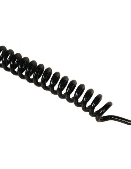 Linka zabezpieczająca do deski enero sup 9 czarna spiralna 275 cm - 1033211