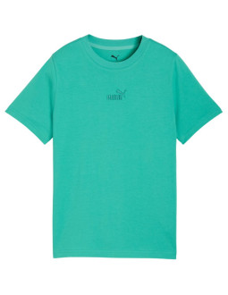 Koszulka dla dzieci puma ess small no.1 logo centered tee zielona 692975 40 2