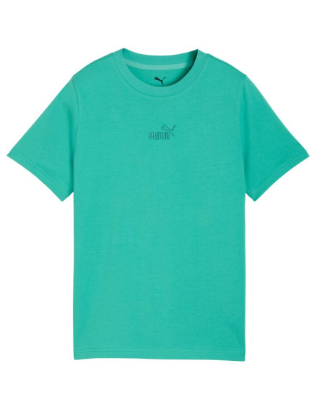 Koszulka dla dzieci puma ess small no.1 logo centered tee zielona 692975 40