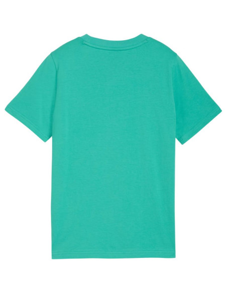 Koszulka dla dzieci puma ess small no.1 logo centered tee zielona 692975 40