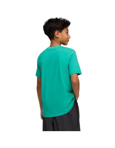 Koszulka dla dzieci puma ess small no.1 logo centered tee zielona 692975 40