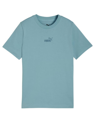 Koszulka dla dzieci puma ess small no.1 logo centered tee niebieska 692975 47