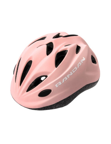 Kask rowerowy meteor hb6-5 m 52-56 cm randan różowy 24581