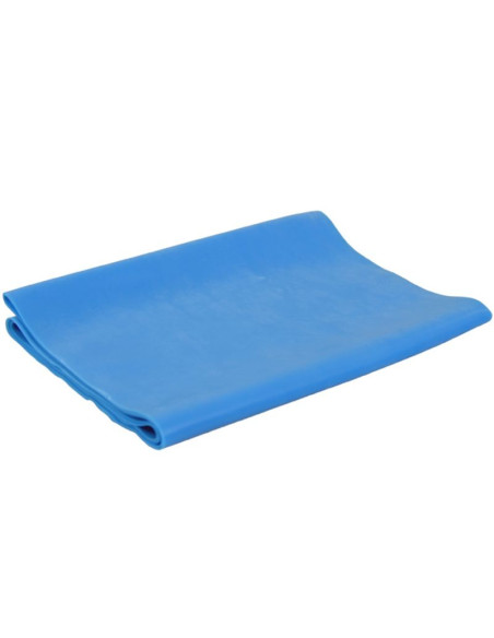 Guma fitness profit medium 120x15x0,45cm niebieska dk 2227