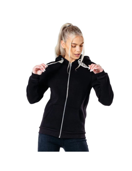 Bluza justhype drawstring zip hoodie w hypwomhood