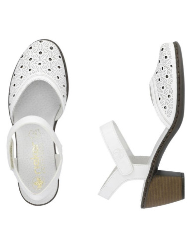 Skórzane komfortowe sandały rieker w rkr650