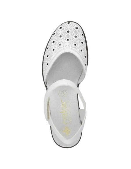 Skórzane komfortowe sandały rieker w rkr650