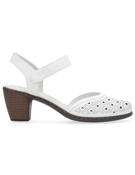 Skórzane komfortowe sandały rieker w rkr650