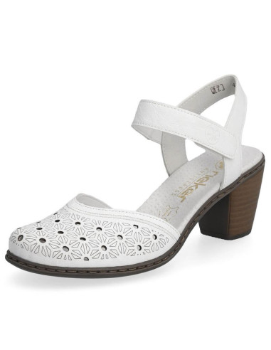 Skórzane komfortowe sandały rieker w rkr650