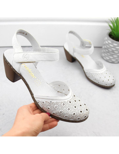 Skórzane komfortowe sandały rieker w rkr650