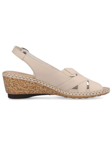 Skórzane komfortowe sandały rieker w rkr682