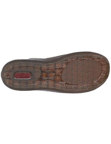 Półbuty damskie komfortowe zielone rieker n2401-54