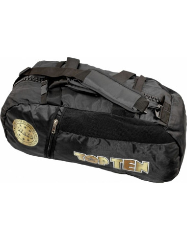 Torba sportowa top ten z funkcją plecaka 67 x 36 x 33 tpr-p-1 wako czarno-złota