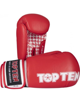 Rękawice bokserskie top ten "fight" rtt-2 10 oz (wako approved)