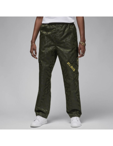 Spodnie męskie air jordan chicago paris saint-germain moro - fn5322-355