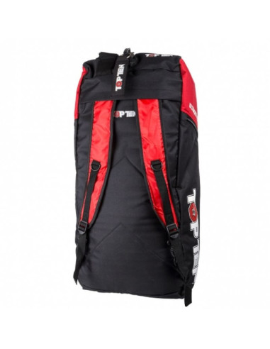 Torba sportowa top ten z funkcją plecaka 70 x 35 cm tor-p2 mma czarno-czerwona