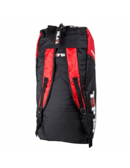 Torba sportowa top ten z funkcją plecaka 70 x 35 cm tor-p2 mma czarno-czerwona