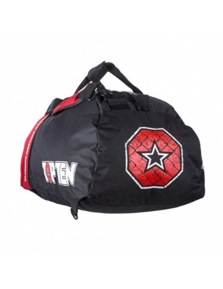 Torba sportowa top ten z funkcją plecaka 70 x 35 cm tor-p2 mma czarno-czerwona