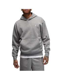 Bluza męska z kapturem air jordan essentials fleece carbon heather - fj7774-091