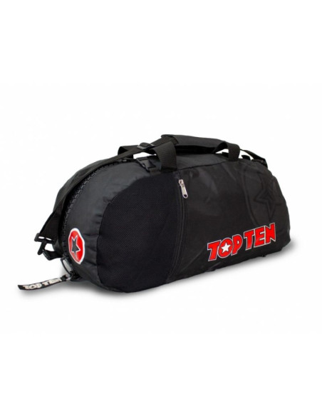 Torba sportowa top ten z funkcją plecaka 55 x 29 x 27 cm tor-p6a czarna (zmiana ceny)