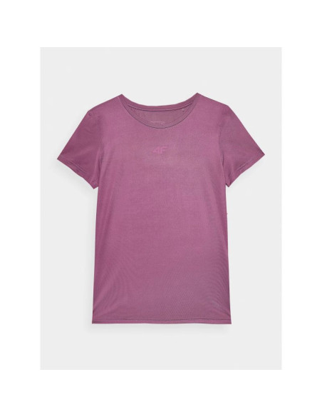 Koszulka treningowa regular szybkoschnąca damska 4f 4fwaw24tftsf1011-53s