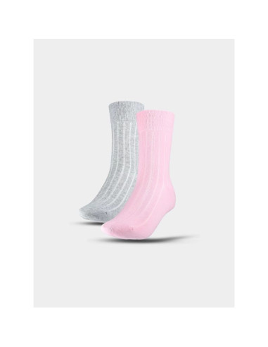 Skarpetki casual za kostkę (2-pack) damskie 4f 4fwss25usocf375-92s
