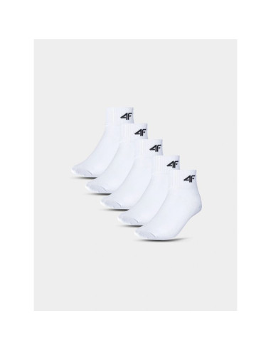 Skarpetki casual za kostkę (5-pack) dziecięce 4f 4fjwmm00usocu295-90s