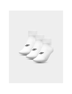 Skarpetki casual za kostkę (3-pack) męskie 4f 4fwmm00usocm379-10s
