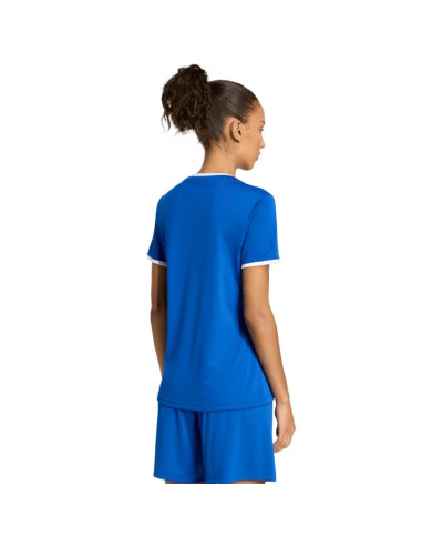 Koszulka damska adidas entrada 26 jersey niebieska jz2495