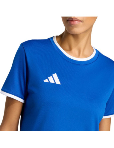 Koszulka damska adidas entrada 26 jersey niebieska jz2495
