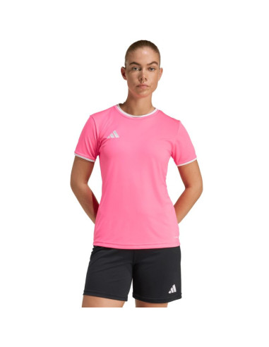Koszulka damska adidas entrada 26 jersey różowa ke9842