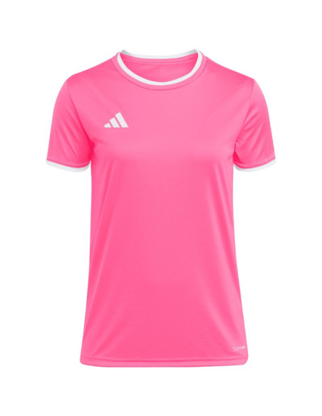 Koszulka damska adidas entrada 26 jersey różowa ke9842