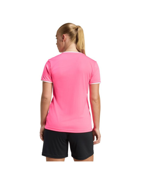 Koszulka damska adidas entrada 26 jersey różowa ke9842