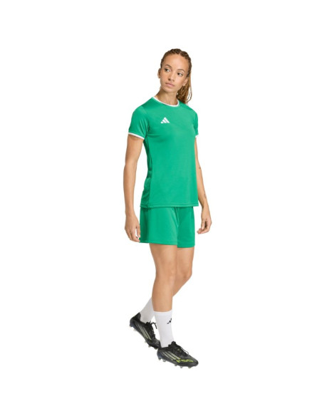 Koszulka damska adidas entrada 26 jersey zielona jz2491