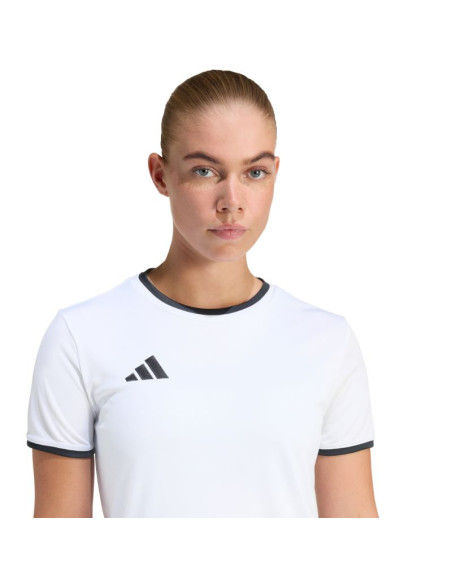 Koszulka damska adidas entrada 26 jersey biała jz2497