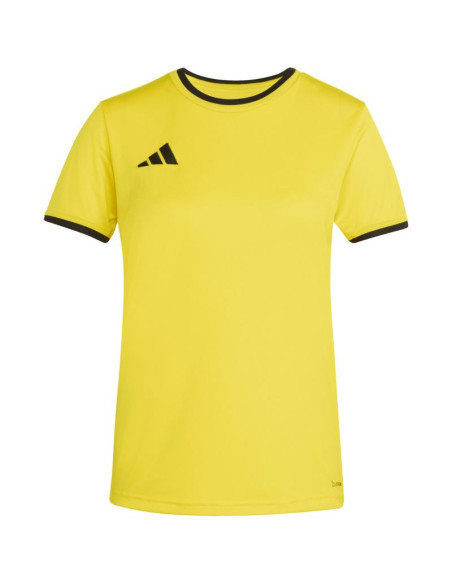 Koszulka damska adidas entrada 26 jersey żółta jz2493