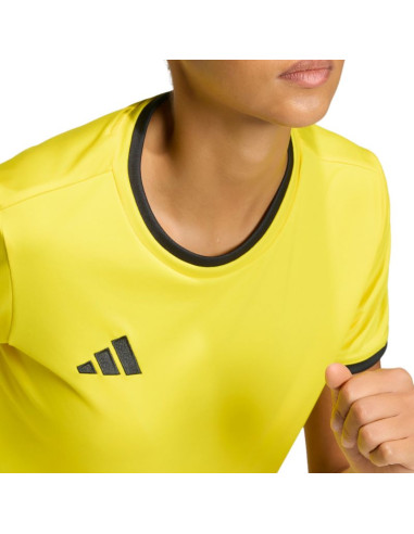 Koszulka damska adidas entrada 26 jersey żółta jz2493